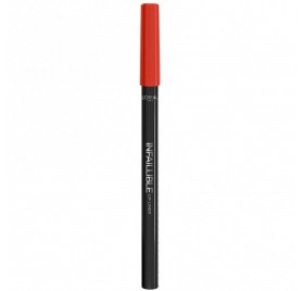 Crayon à levre longue tenue l'Oréal Infaillible n°203 Tangerine Vertigo, en lot de 6p