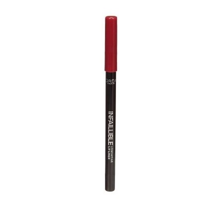 Crayon à levre longue tenue l'Oréal Infaillible n°205 Apocalypse Red, en lot de 6p