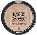 Poudre Maybelline Master Chrome Enlumineur Metallique, n°100 Molten Gold, en lot de 6p