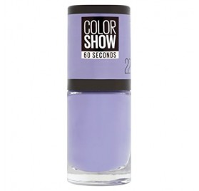 Vernis à ongles Maybelline Color Show n°22 Lavender Love, en lot de 6p