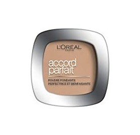 Poudre l'Oréal Accord Parfait n°6.5D Caramel Doré, en lot de 6p