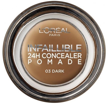 Correcteur de teint L'Oréal Infaillible 24H Concealer Pomade , n°03 Dark, en lot de 6, neuf